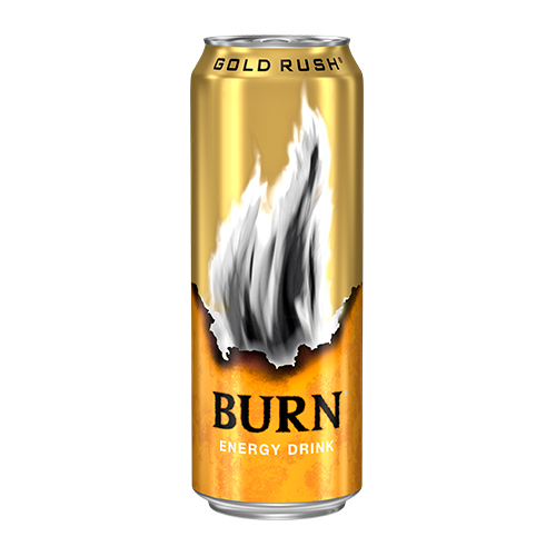 Энергетический напиток Burn Gold Rush 0,5 л