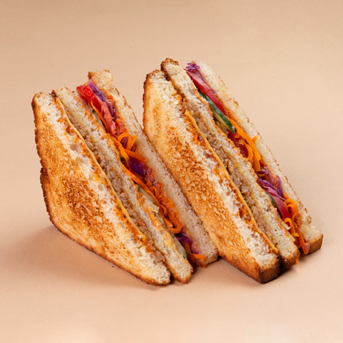 Сэндвич с Пулькоги из говядины, сыром и овощами